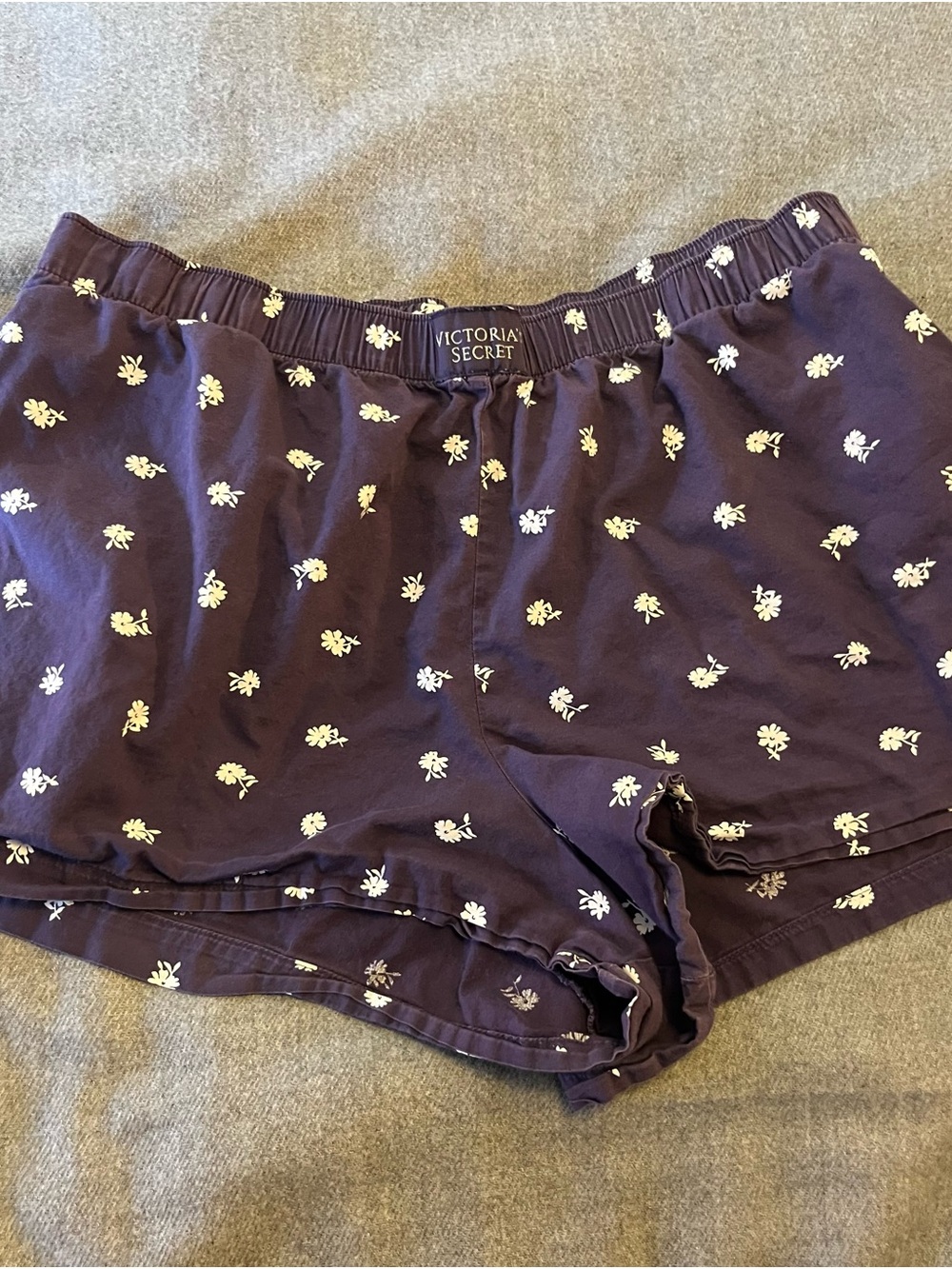 Victoria's Secret Purple Floral Lounge Shorts